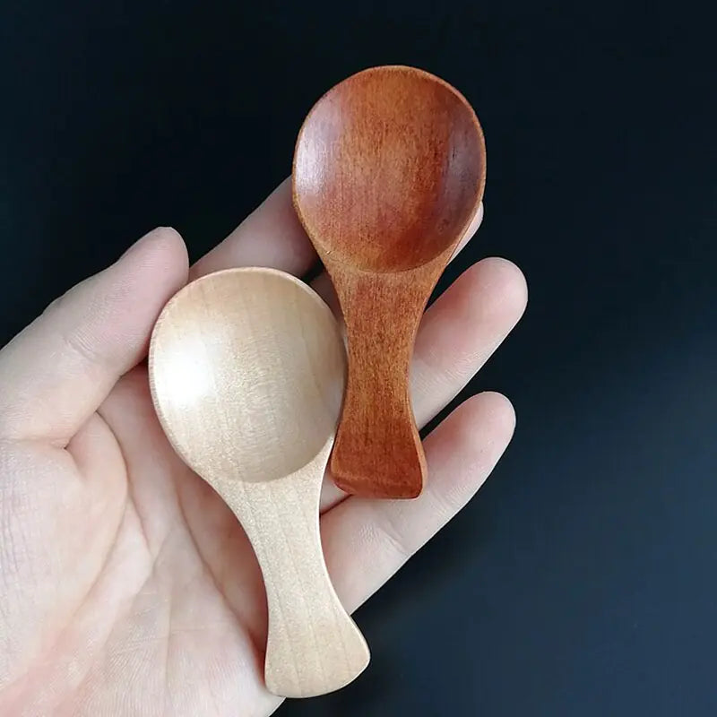 Mini Wooden Spoons, 4Pcs