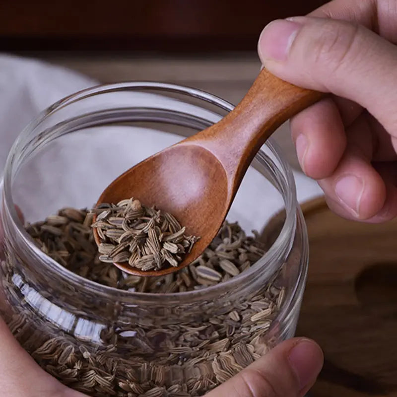 Mini Wooden Spoons, 4Pcs